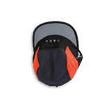 Våga Club Cap - Svart / Kullgrå / Neonoransje