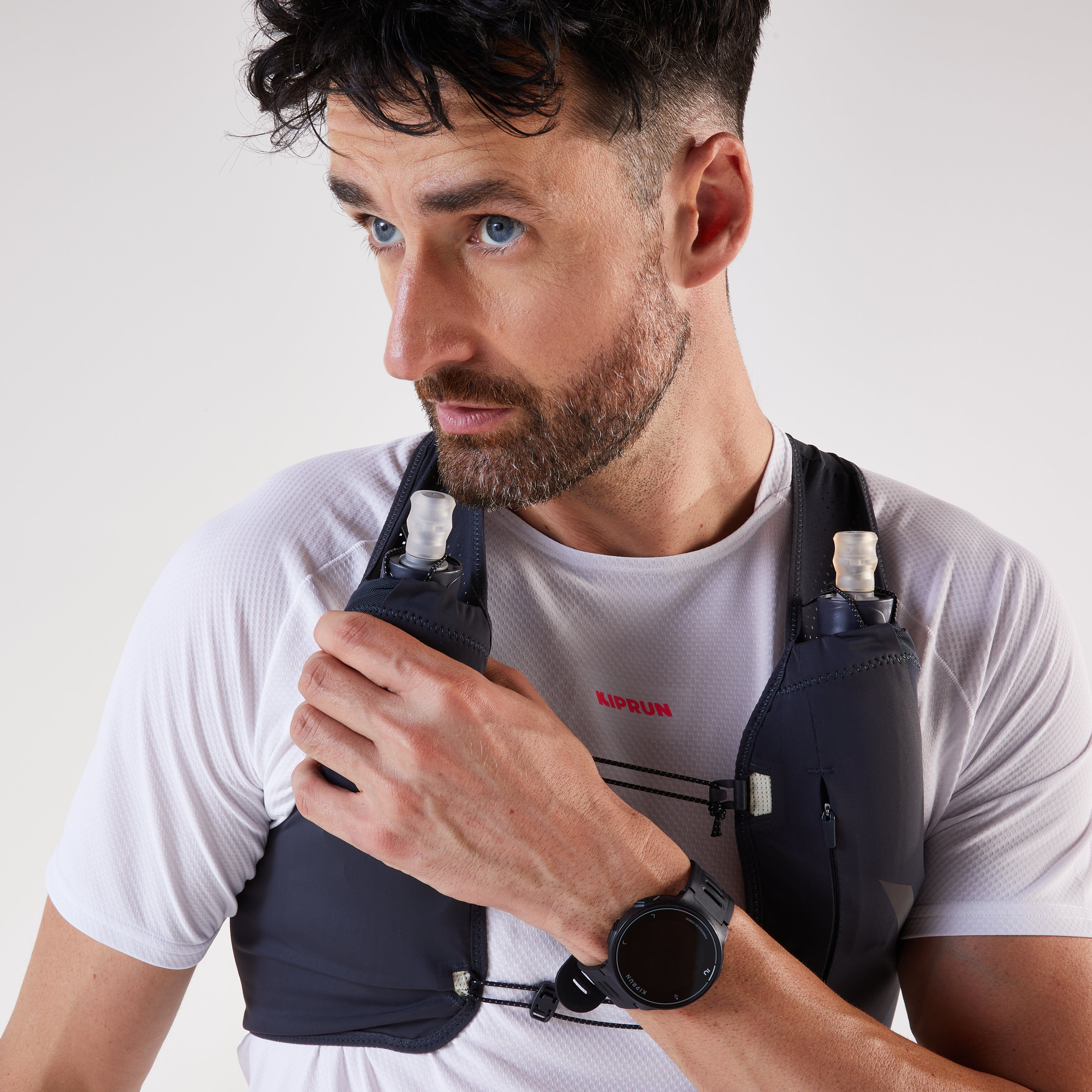 HYDRATION VEST RACE 3L DARK GREY/GREEN