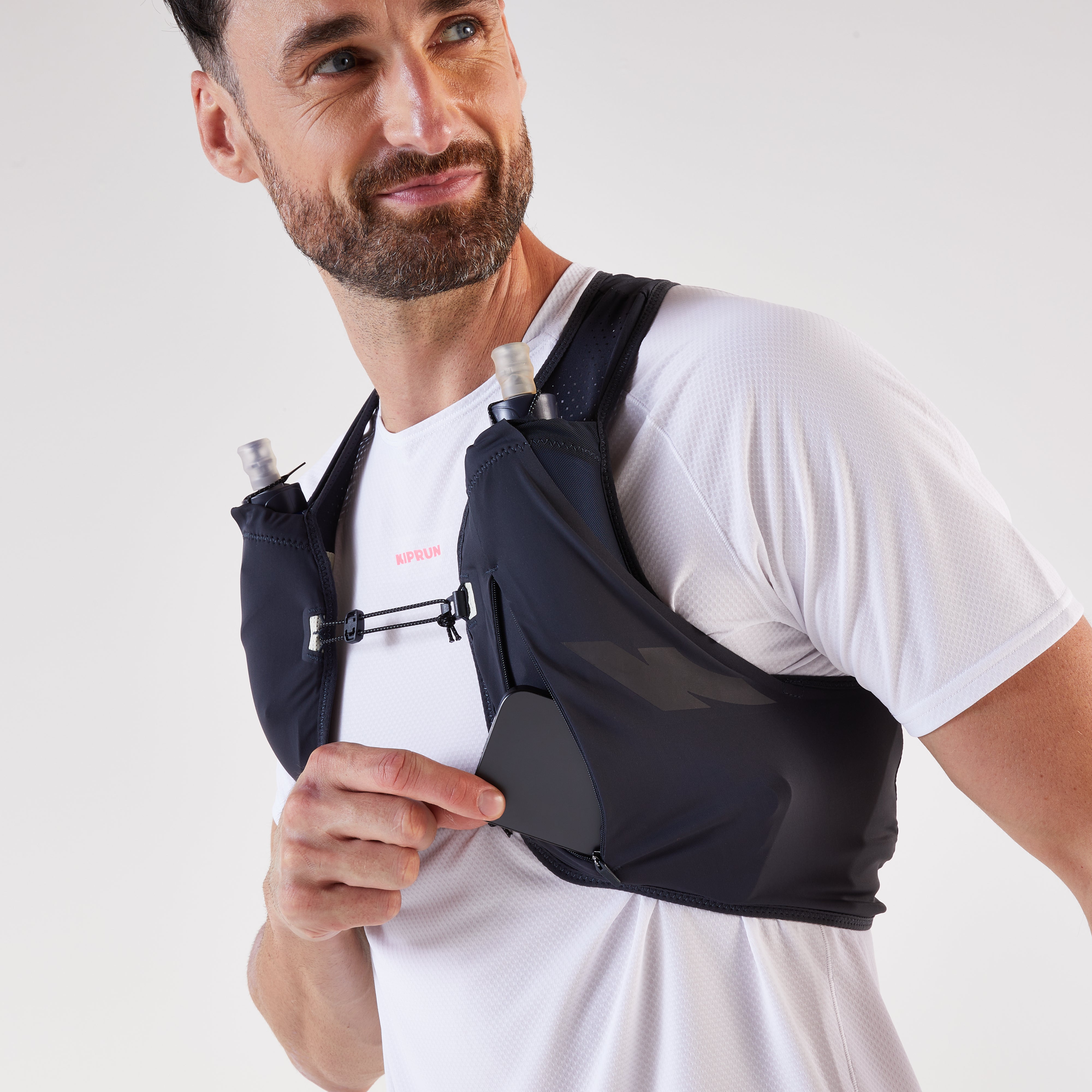 HYDRATION VEST RACE 3L DARK GREY/GREEN