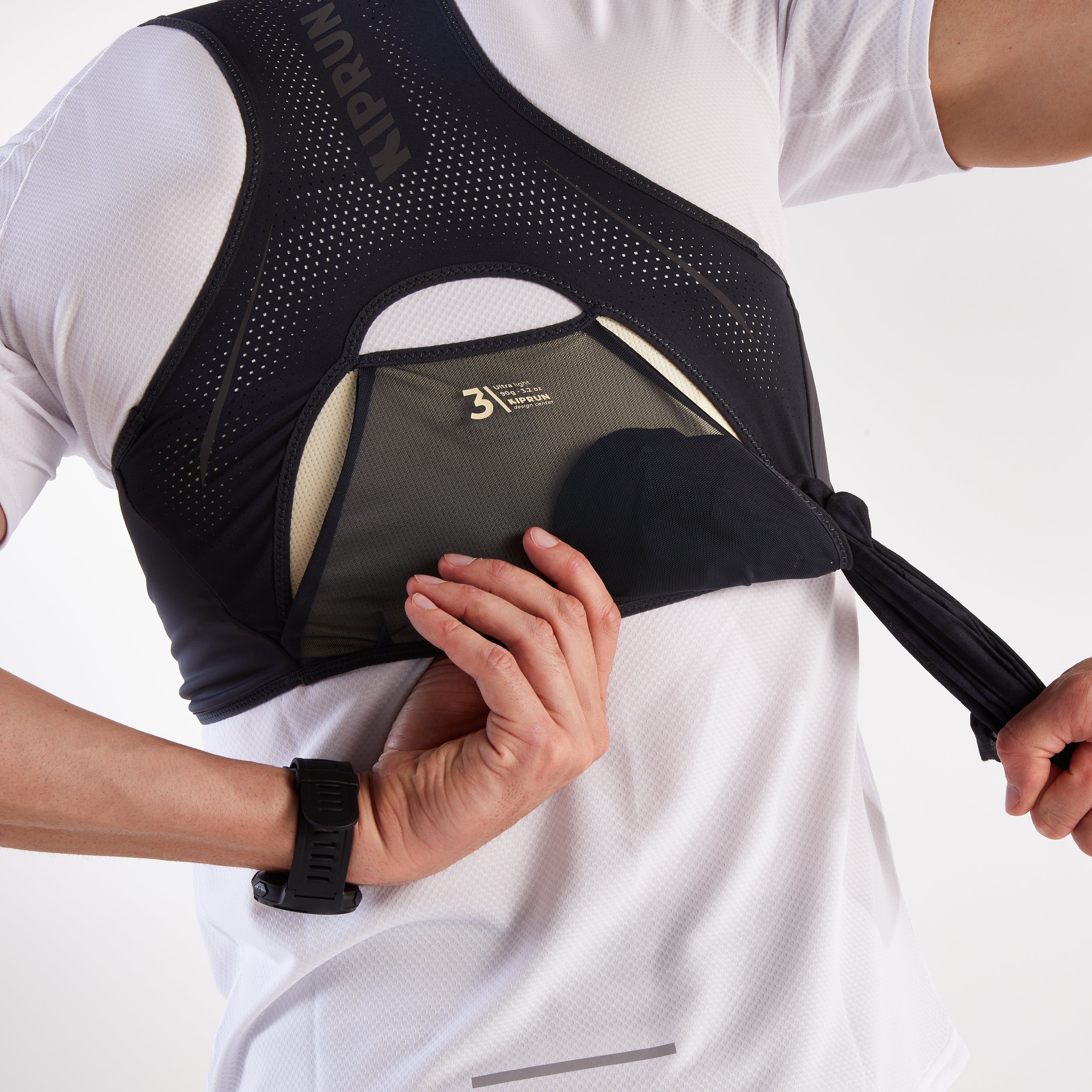 HYDRATION VEST RACE 3L DARK GREY/GREEN