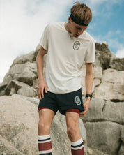 STADION 2-1 SHORTS NAVY/BURGUNDY