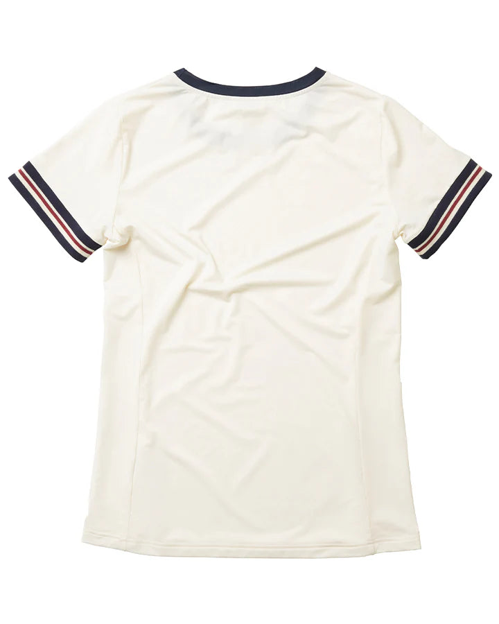 UTÖ LADIES RACE T-SHIRT OFF-WHITE