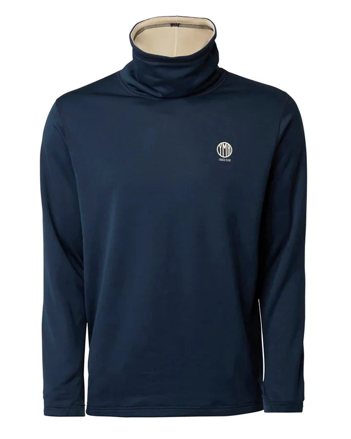 YMR Åsunden Men's Funnel Neck Navy - Bilde 5
