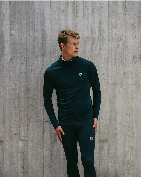 YMR Åsunden Men's Funnel Neck Navy